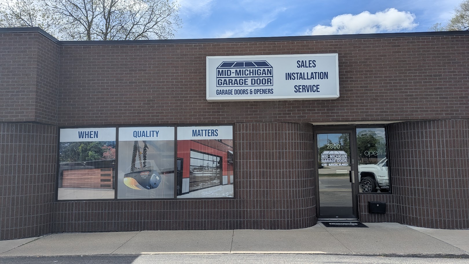 PXL_20260520_153417858 Mid Michigan Garage Door showroom in Midland