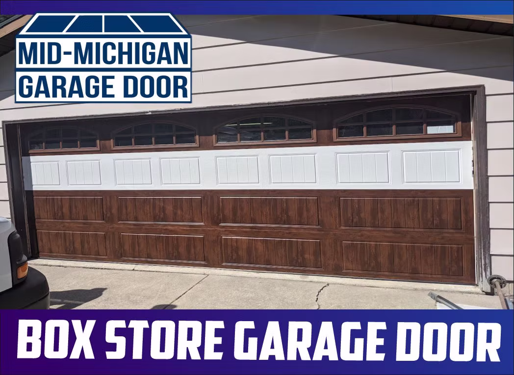 Why purchase a garage door from us and not a big box store